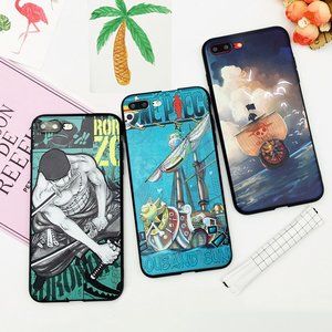 3D One Zoro Piece Soft iPhone Case